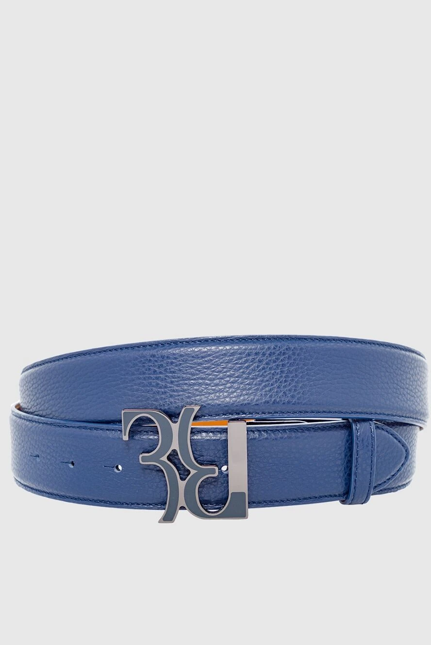 Billionaire man leather belt blue for men купить с ценами и фото 163284 - photo 1