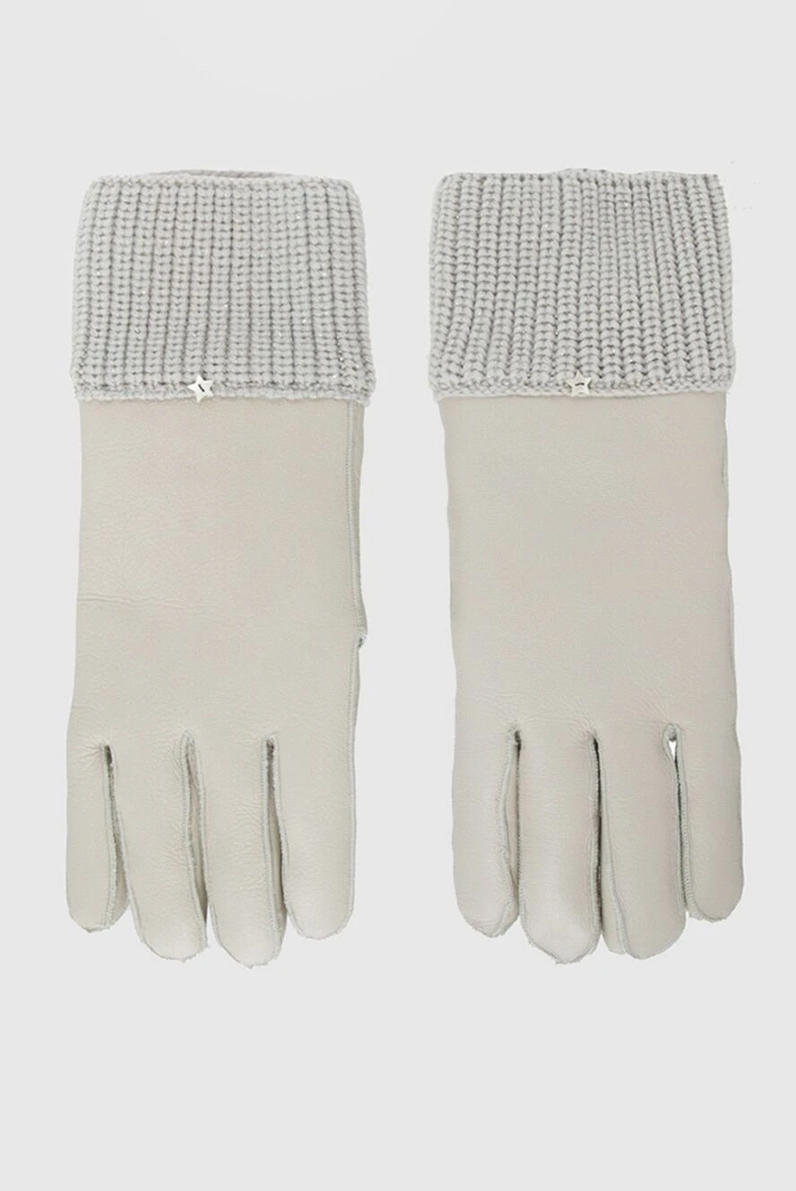 Lorena Antoniazzi woman gray gloves for women купить с ценами и фото 163520 - photo 1