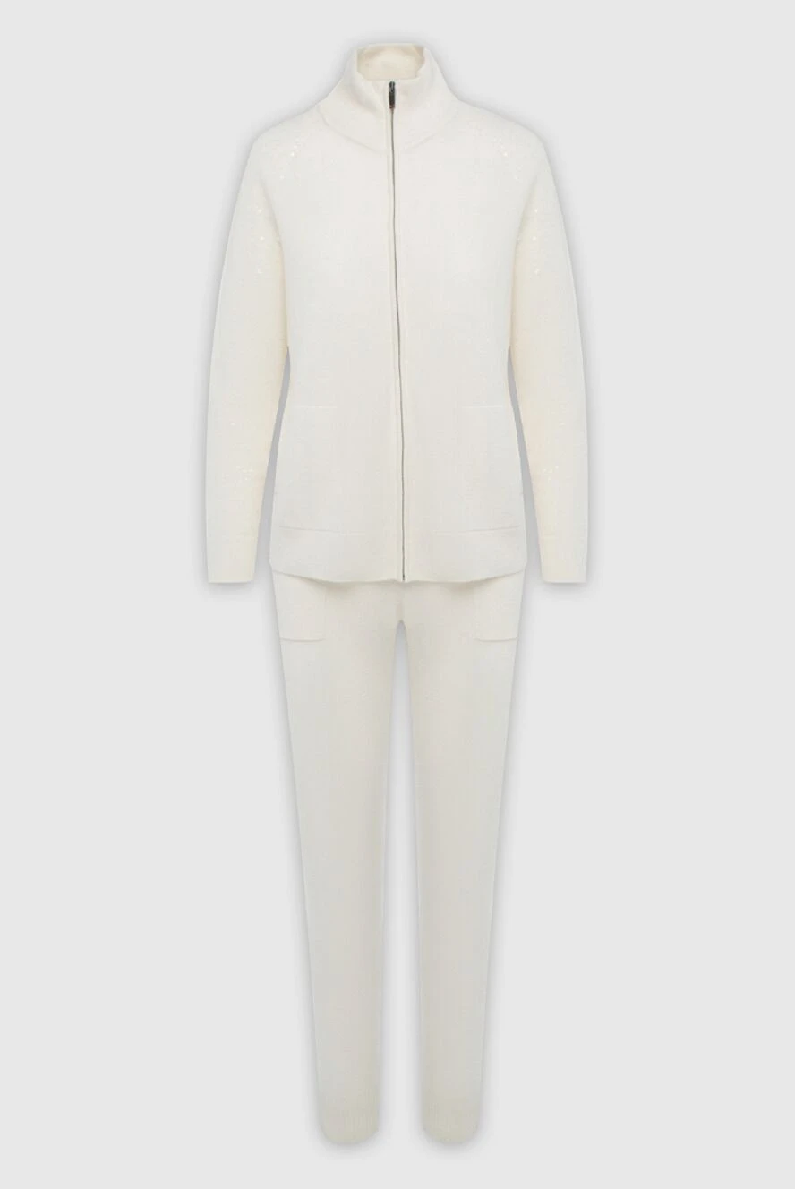 Cashmere & Silk Milano woman white women's walking suit made of cashmere купить с ценами и фото 163537 - photo 1