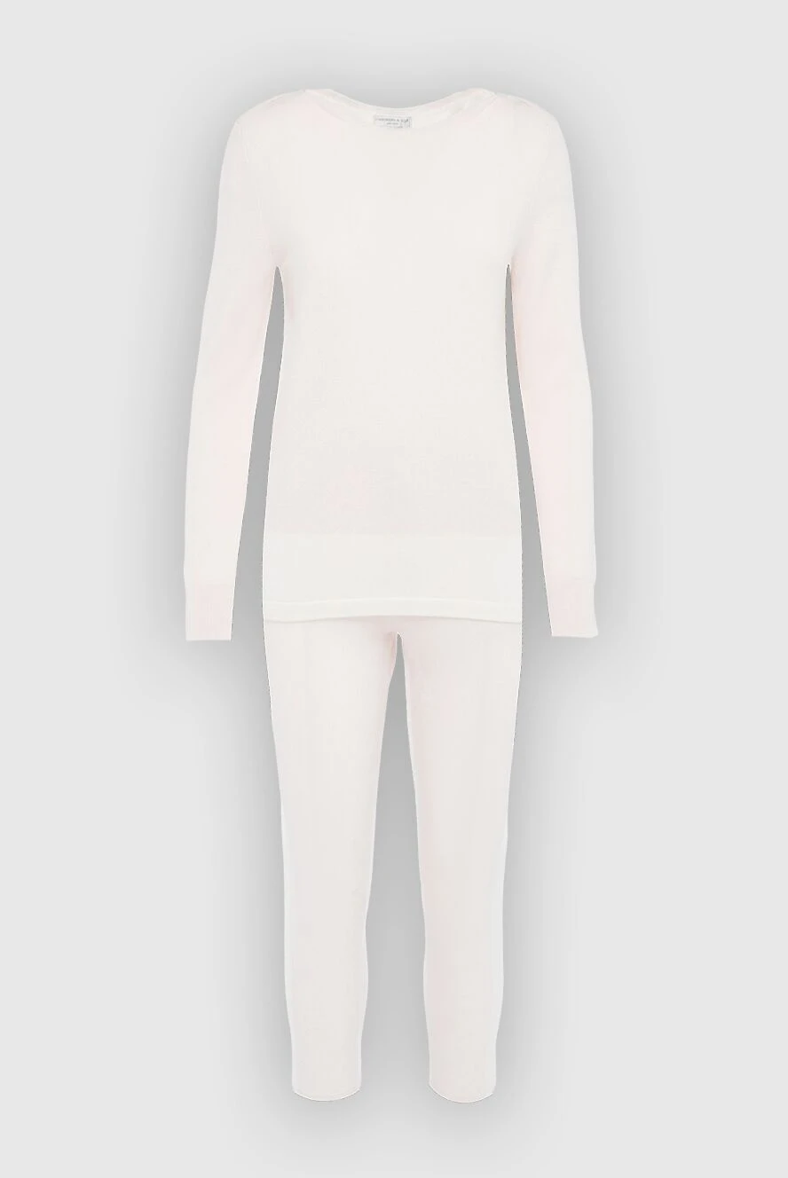 Cashmere & Silk Milano woman white women's walking suit made of cashmere купить с ценами и фото 163538 - photo 1