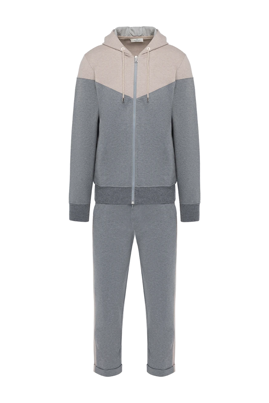 Panicale man men's sports suit made of cotton and elastane, gray купить с ценами и фото 163644 - photo 1