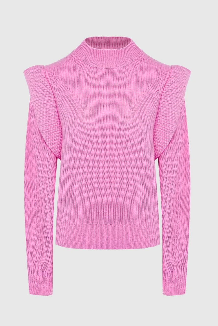 Isabel Marant woman pink wool and cashmere jumper for women купить с ценами и фото 163675 - photo 1