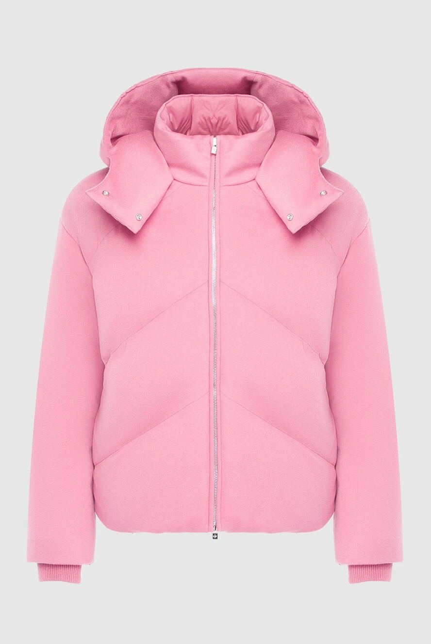 Loro Piana woman pink cashmere down jacket for women купить с ценами и фото 163828 - photo 1