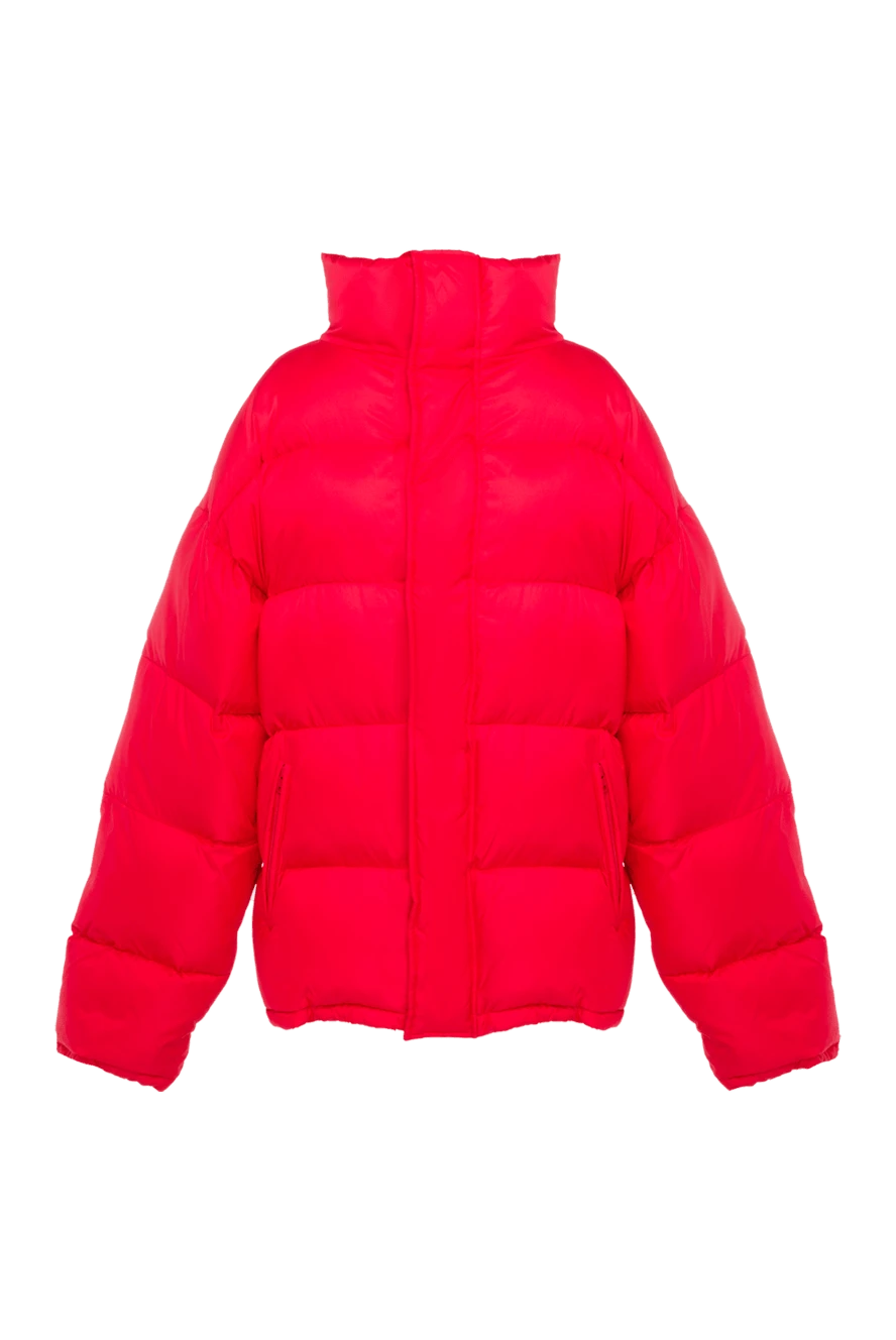 Balenciaga woman down jacket made of polyamide and polyester red for women купить с ценами и фото 163887 - photo 1