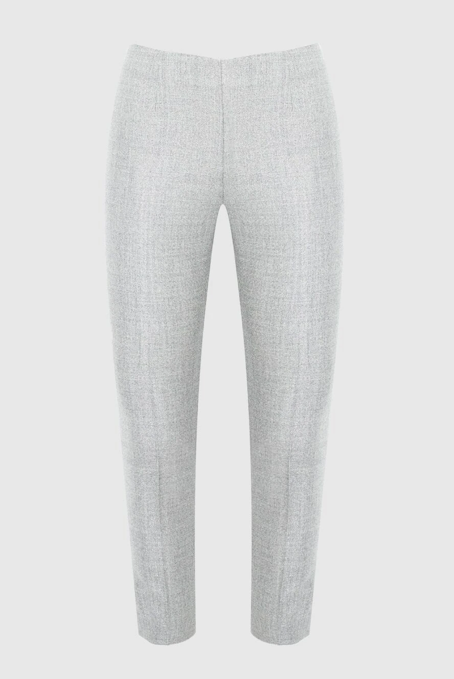 Peserico woman gray trousers for women купить с ценами и фото 164054 - photo 1