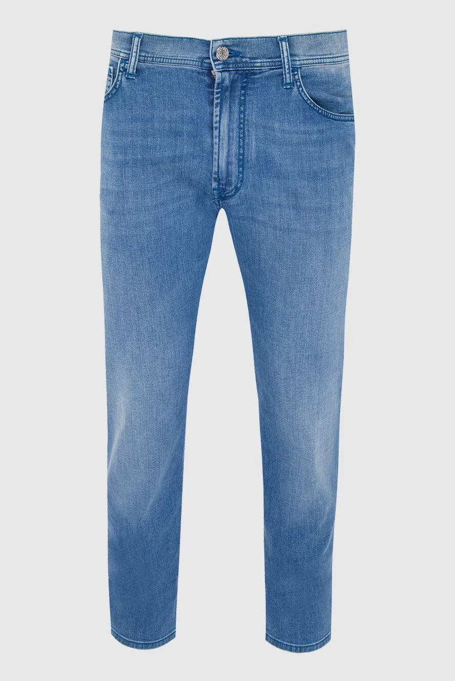 Stefano Ricci light blue stretch cotton jeans 164113 - photo 1