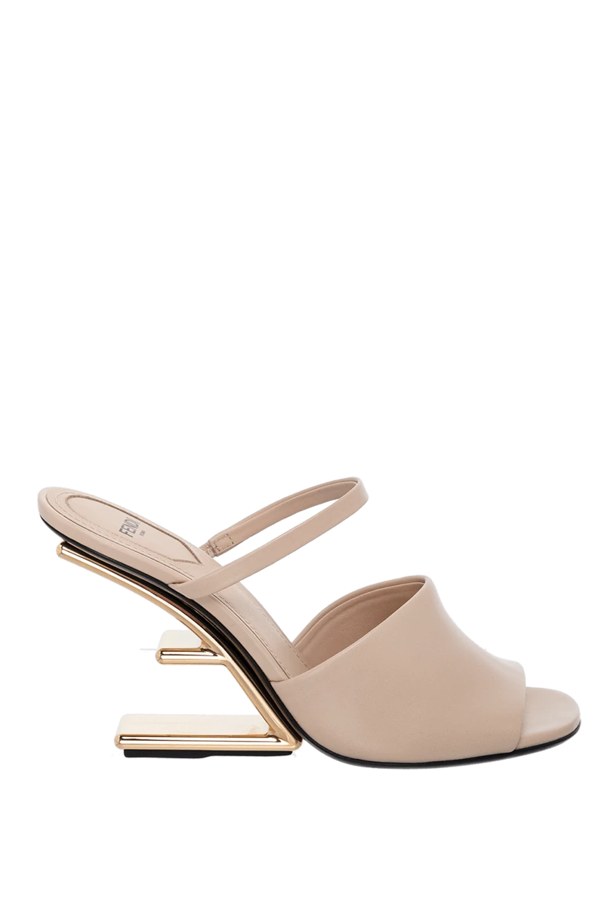 Fendi woman sandals beige for women купить с ценами и фото 164349 - photo 1