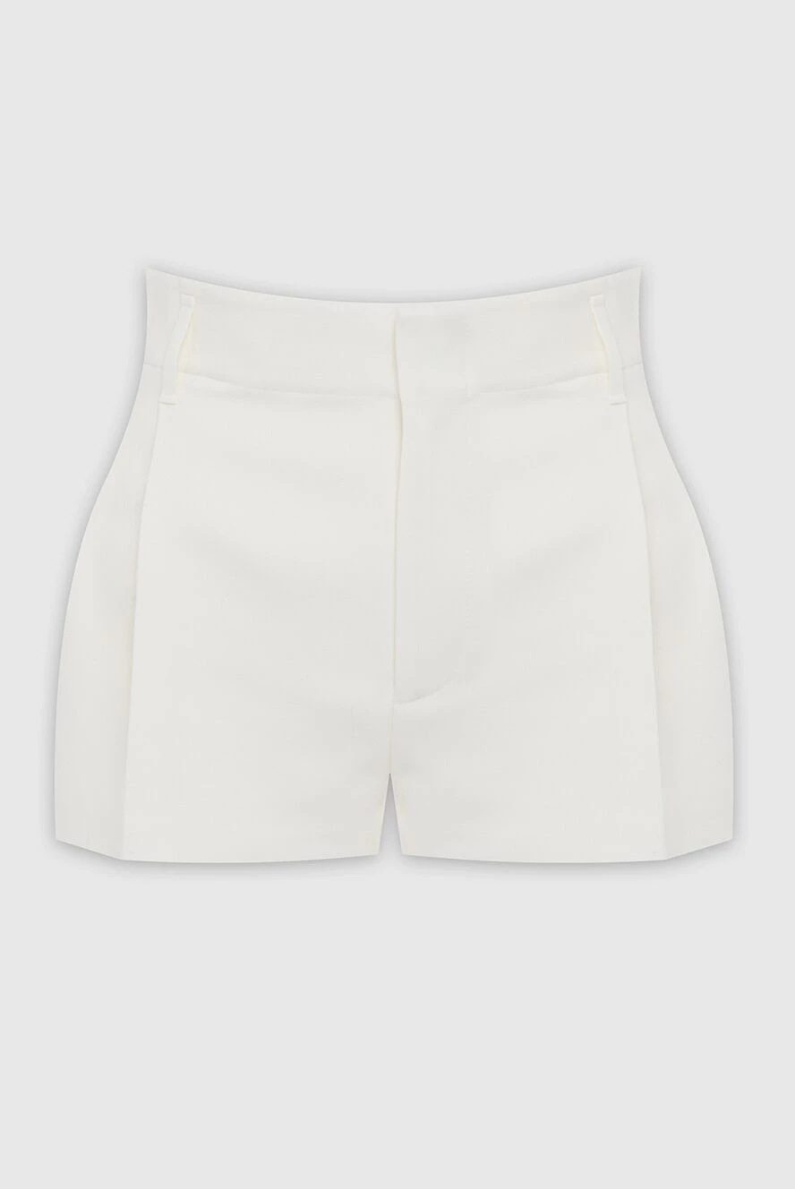 Valentino woman white woolen shorts for women купить с ценами и фото 164625 - photo 1