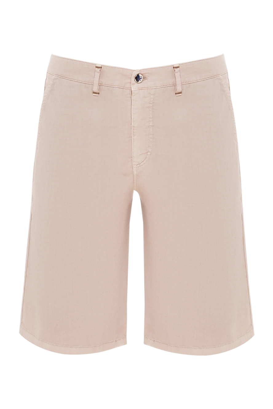 Zilli beige cotton shorts with elastane for men 164650 - photo 1