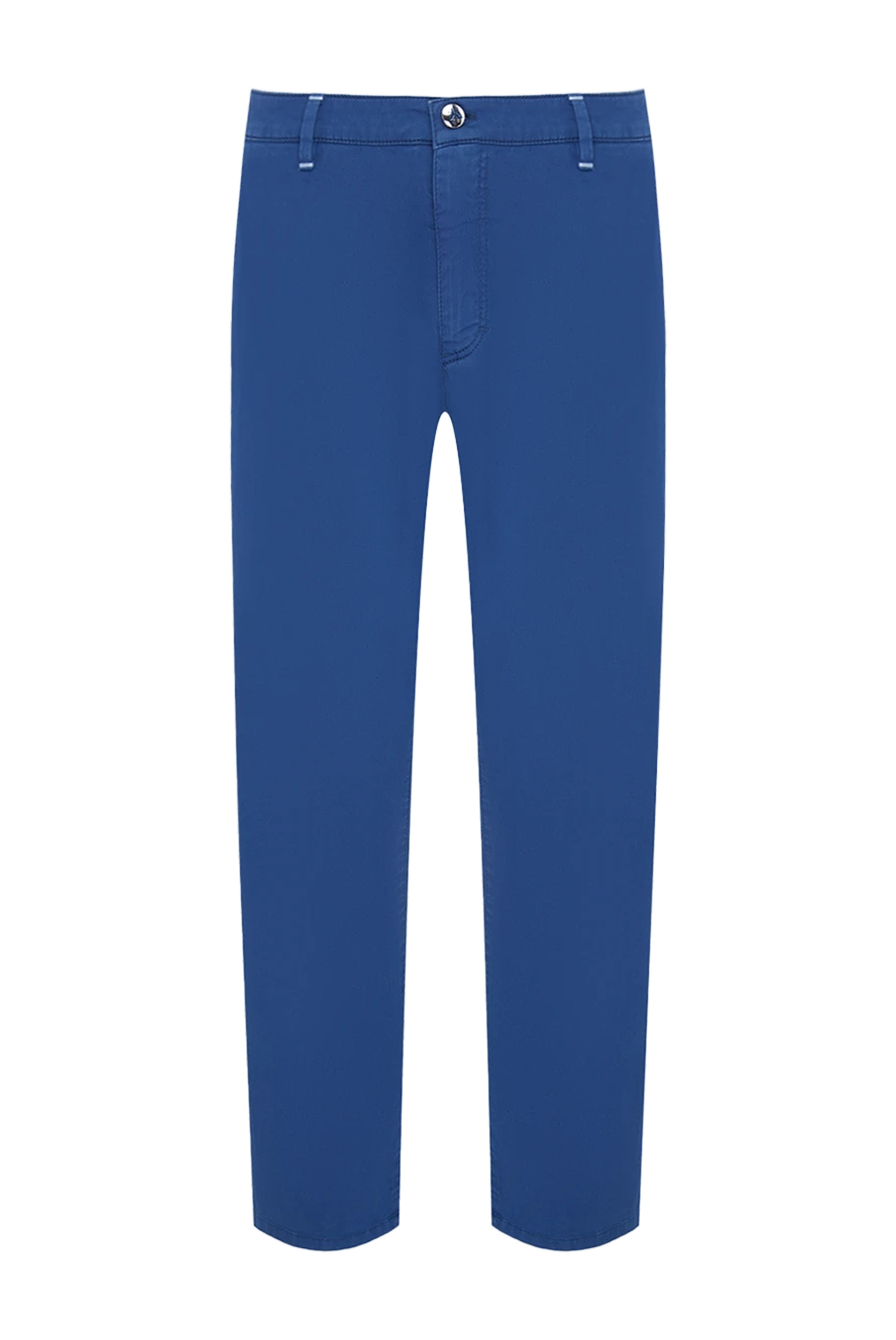 Zilli man blue cotton jeans for men купить с ценами и фото 164659 - photo 1