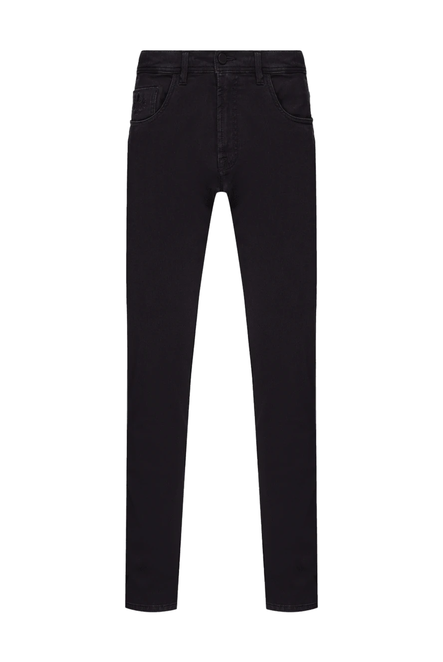 Scissor Scriptor man cotton and polyester jeans black for men купить с ценами и фото 165043 - photo 1