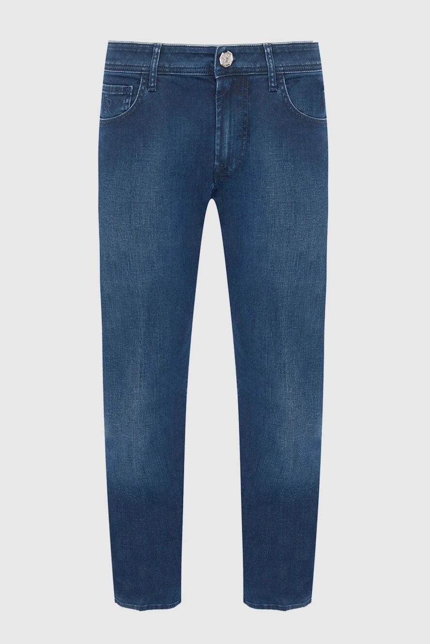 Stefano Ricci blue cotton men's jeans for everyday wear
165122 - photo 1