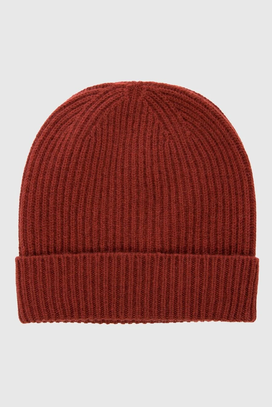 Malo man cashmere hat burgundy for men купить с ценами и фото 165278 - photo 1