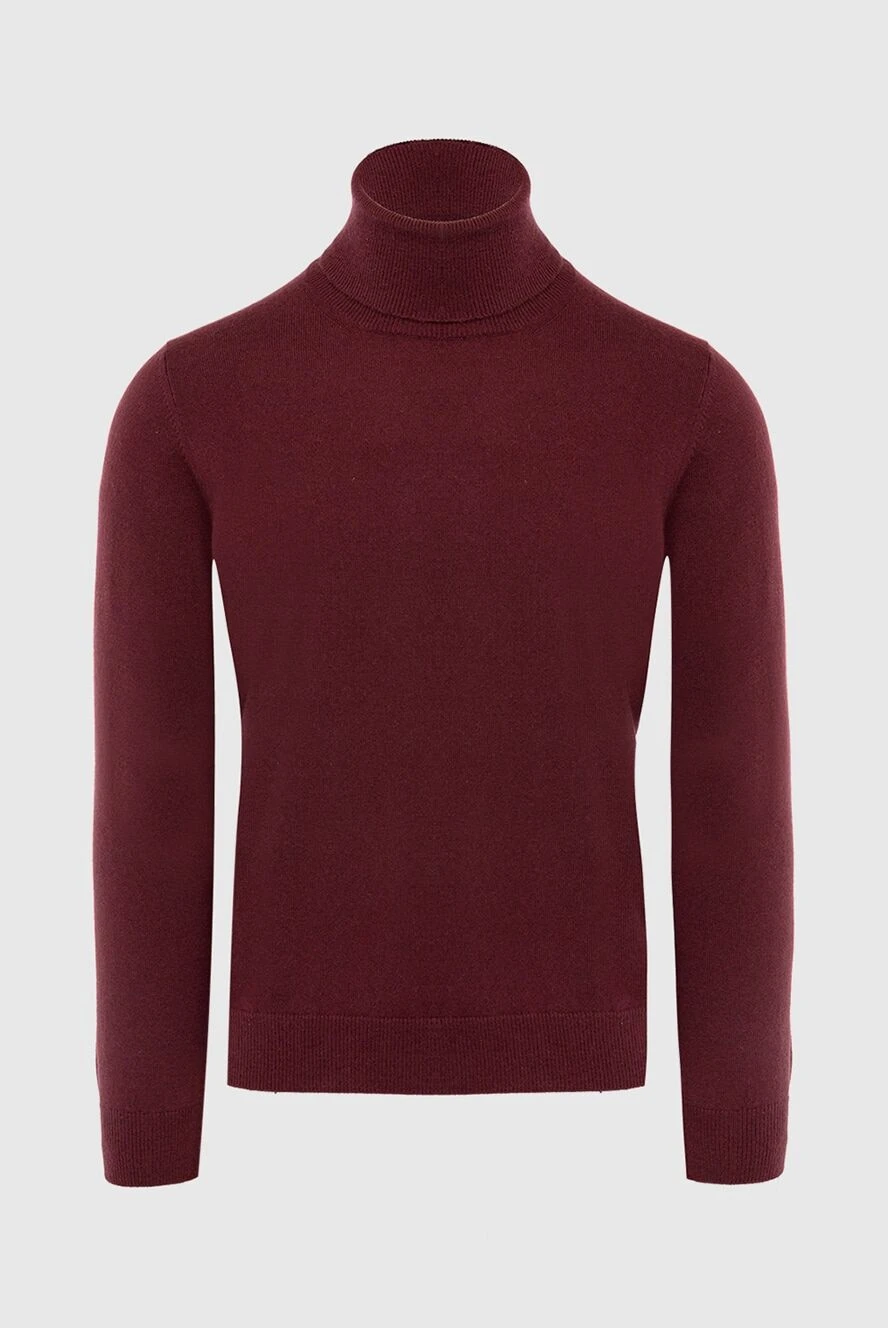 Malo man men's cashmere golf burgundy купить с ценами и фото 165288 - photo 1