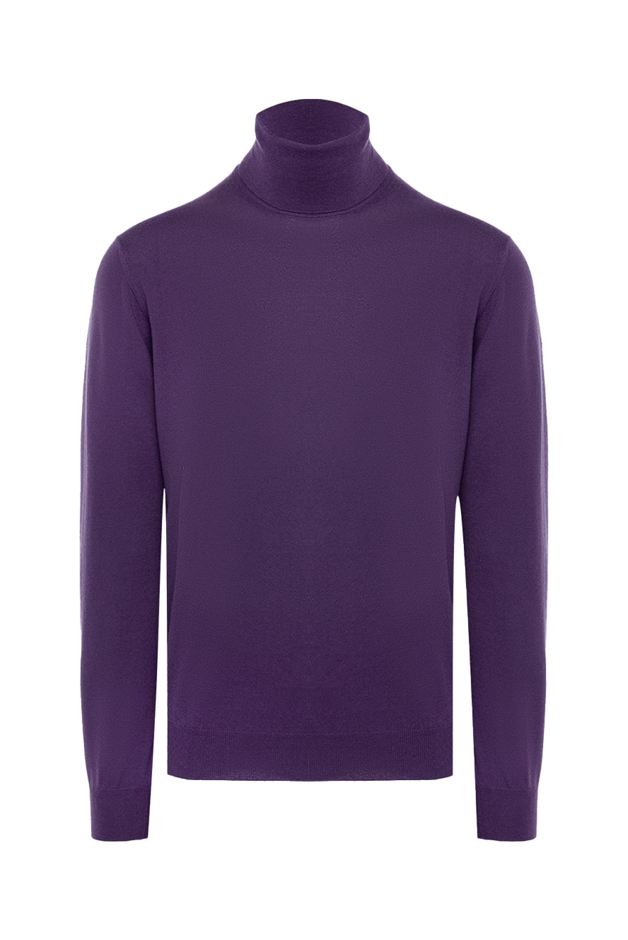 Malo man cashmere men's golf purple купить с ценами и фото 165328 - photo 1