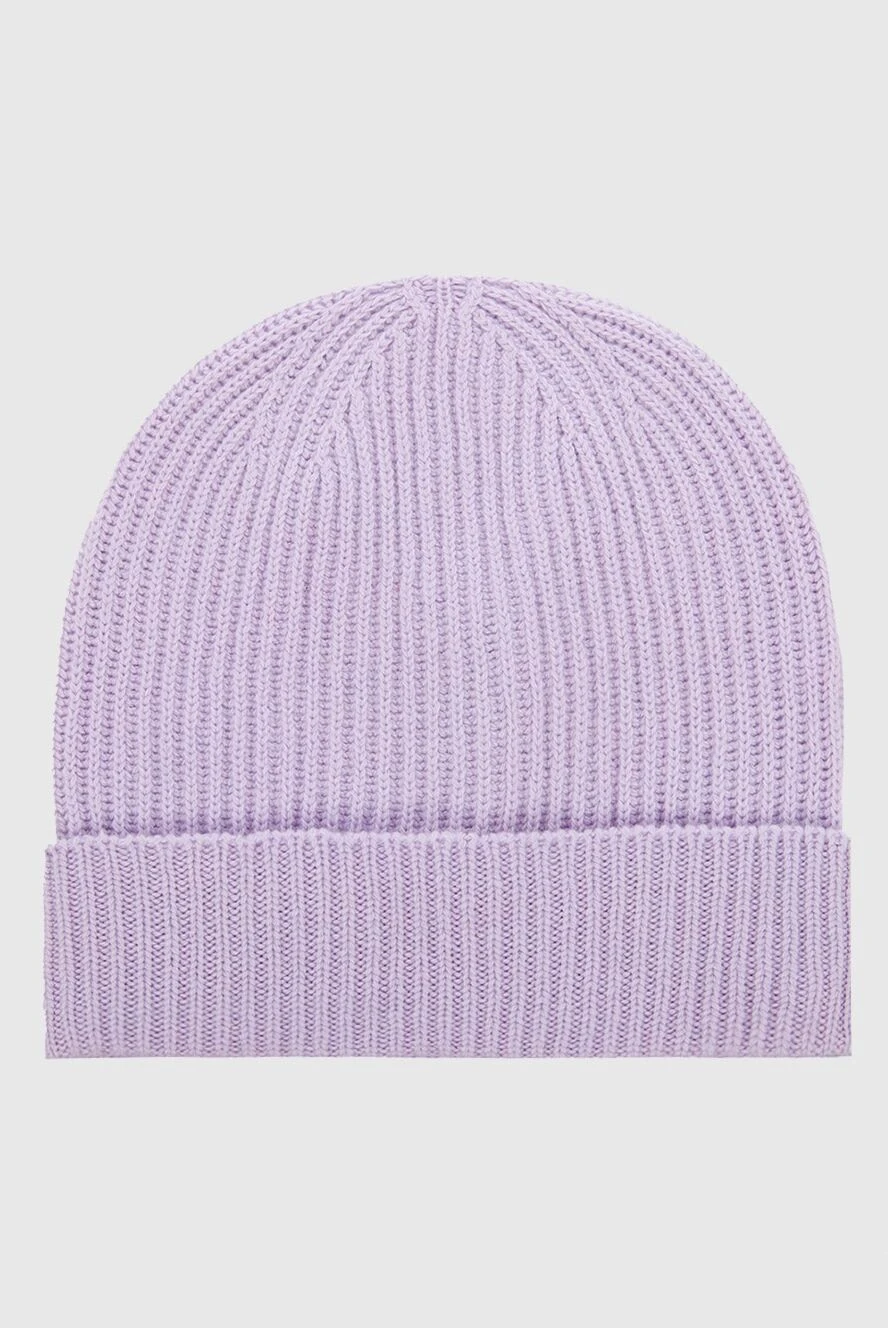 Malo woman purple cashmere hat for women купить с ценами и фото 165334 - photo 1