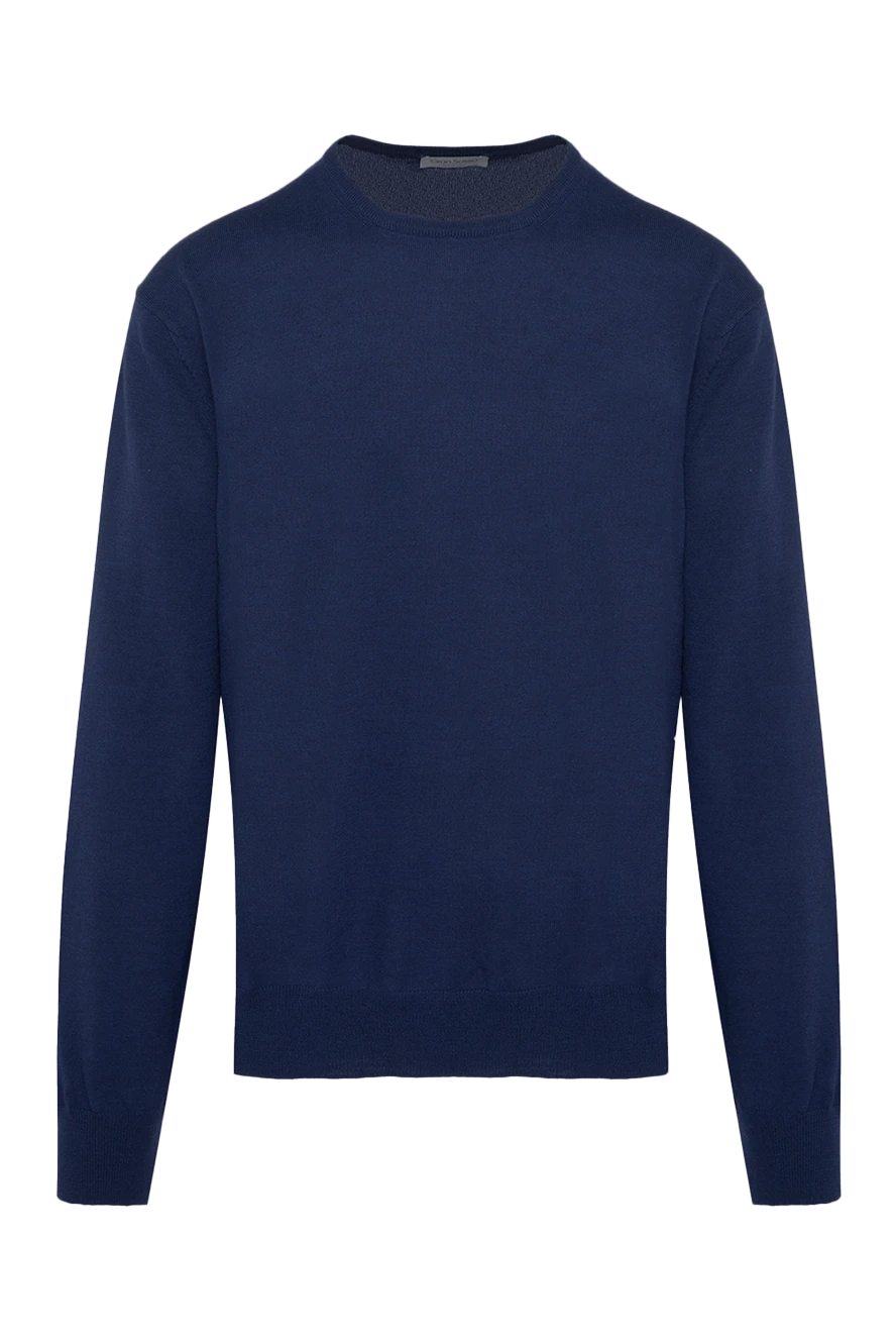 Gran Sasso man wool jumper blue for men купить с ценами и фото 165389 - photo 1