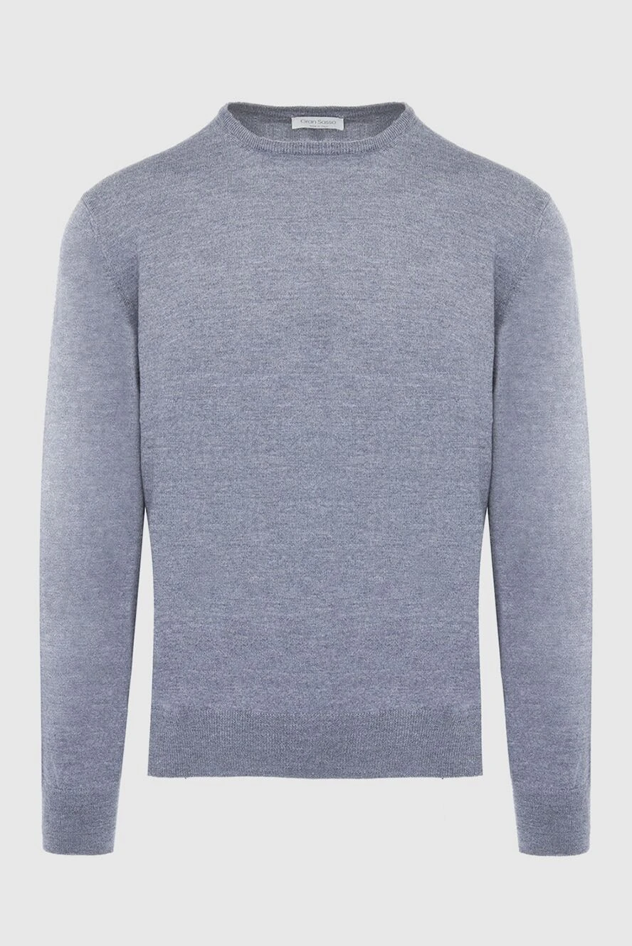 Gran Sasso man cashmere jumper gray for men купить с ценами и фото 165392 - photo 1