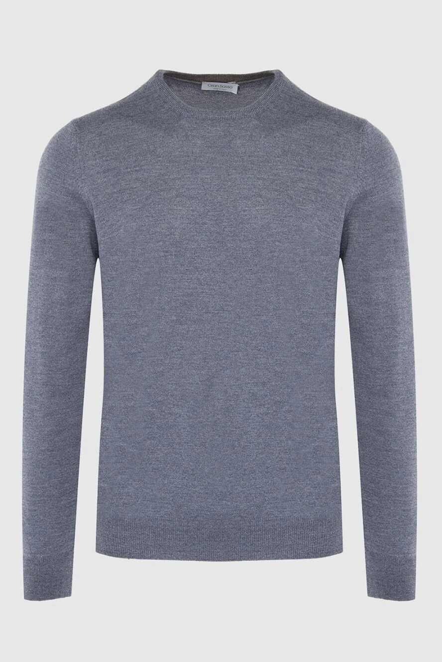 Gran Sasso man wool jumper gray for men купить с ценами и фото 165473 - photo 1