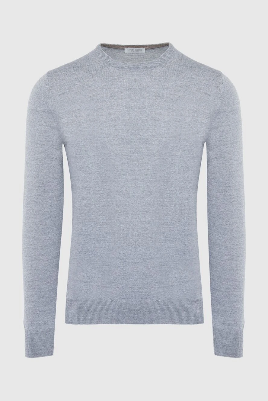 Gran Sasso man wool jumper gray for men купить с ценами и фото 165491 - photo 1