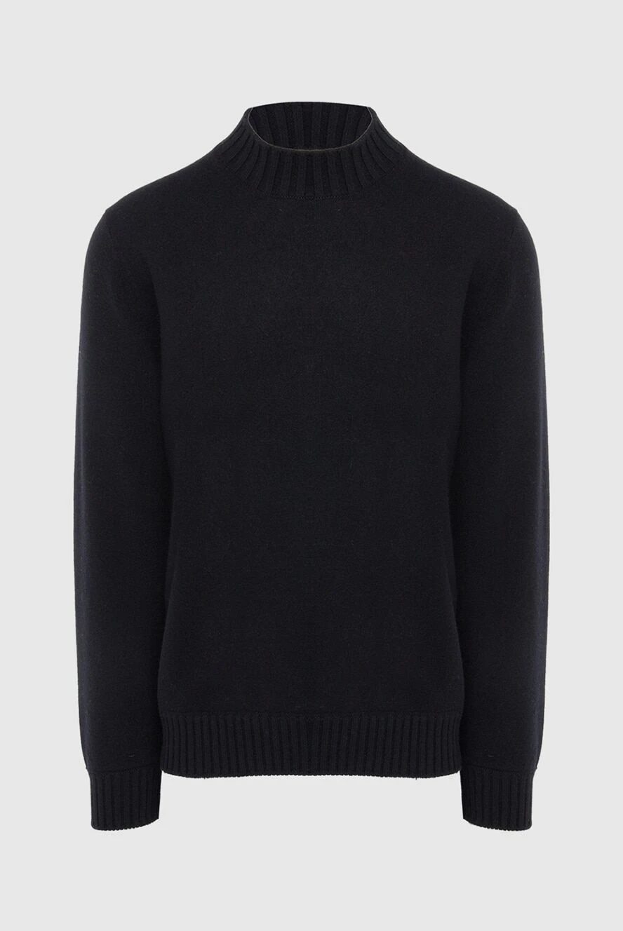 Gran Sasso man cashmere jumper black for men купить с ценами и фото 165700 - photo 1