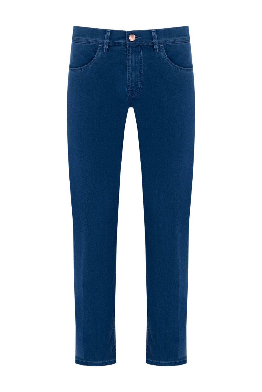 Scissor Scriptor man lyocell and polyester jeans blue for men купить с ценами и фото 166134 - photo 1