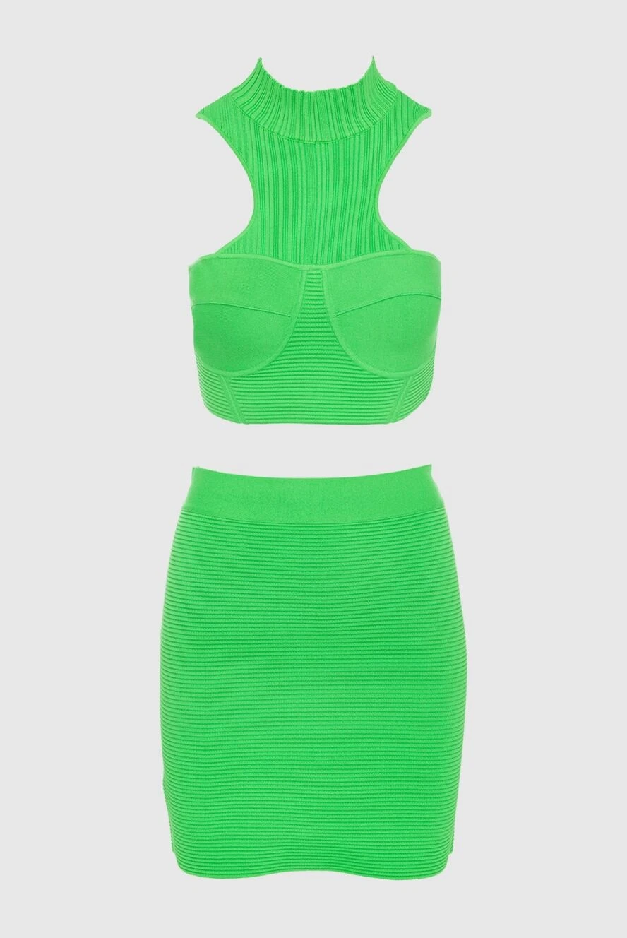 Herve Leger woman green women's suit with skirt купить с ценами и фото 166171 - photo 1