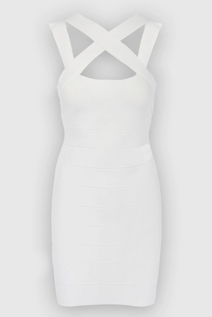 Herve Leger woman white dress for women купить с ценами и фото 166175 - photo 1