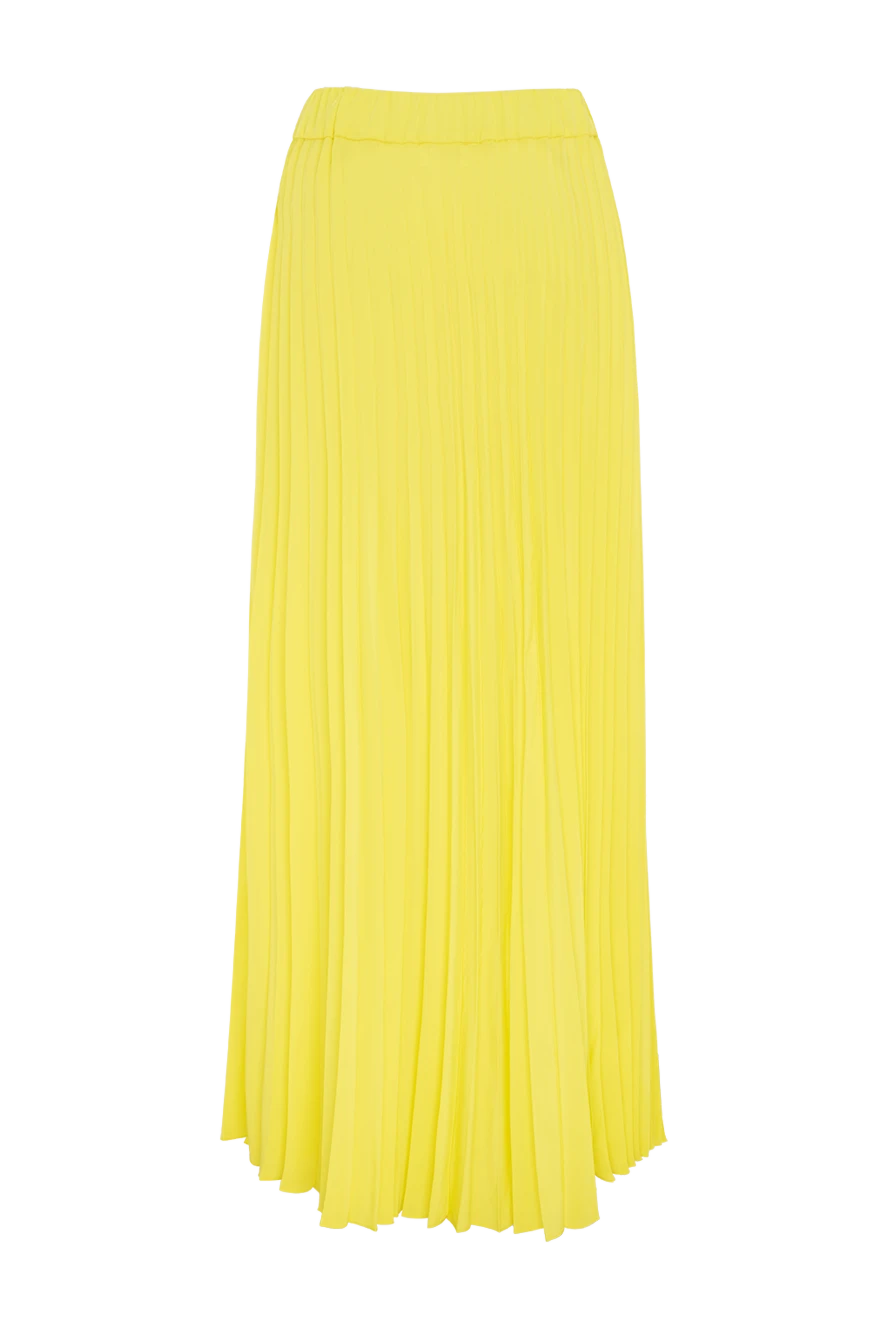 P.A.R.O.S.H. woman yellow polyester skirt for women купить с ценами и фото 166235 - photo 1