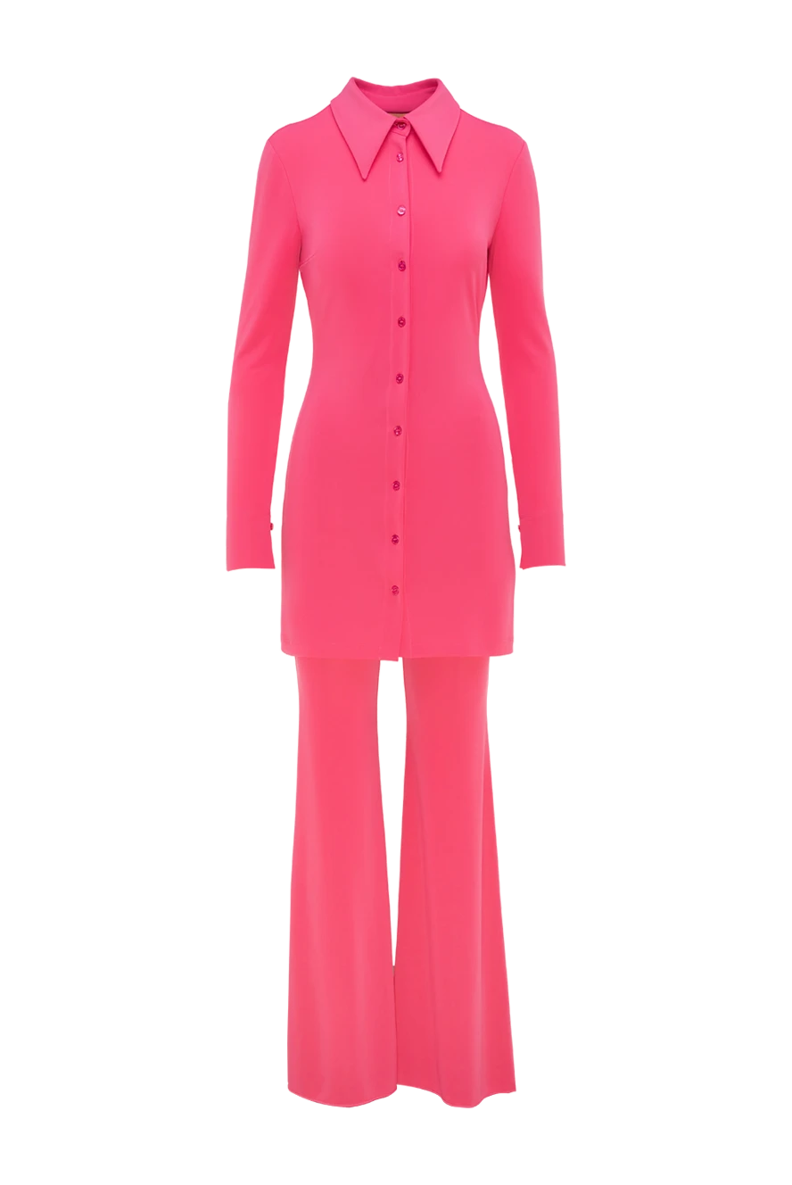 The Andamane woman women's pink polyester and elastane trouser suit купить с ценами и фото 166260 - photo 1