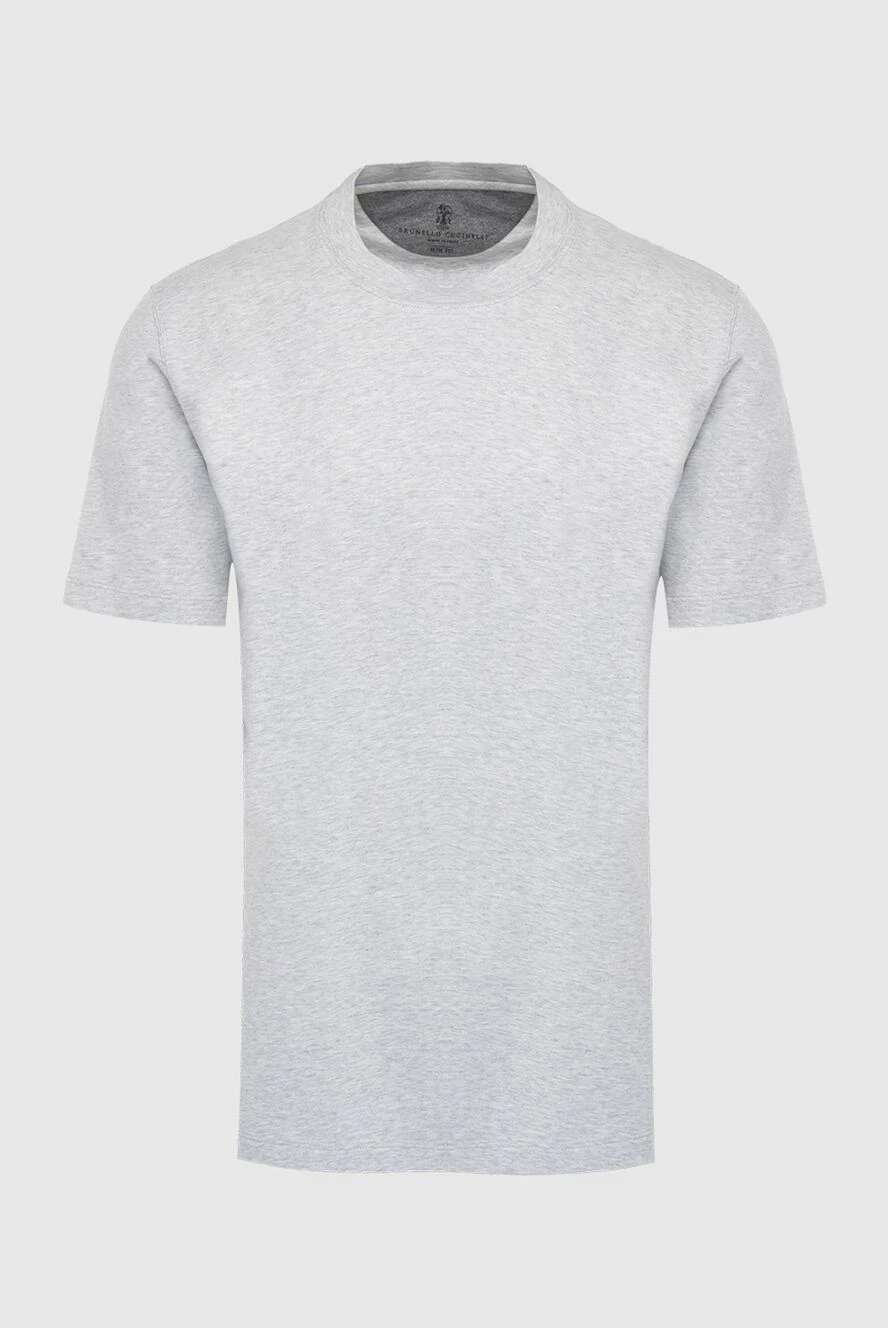 Brunello Cucinelli ашық сұр мақта матадан жасалған жейде
166401 - фото 1