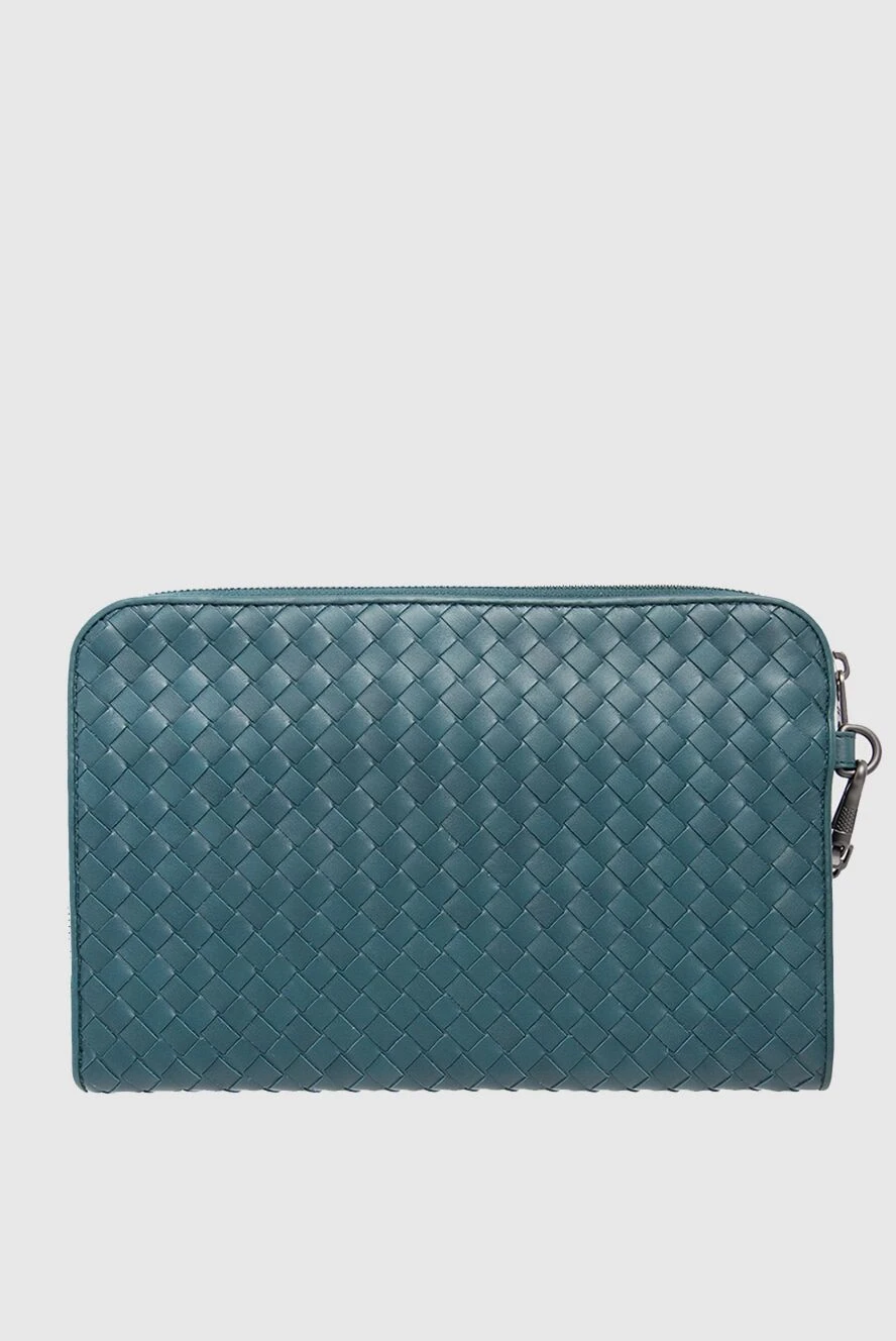 Bottega Veneta man men's clutch bag made of genuine leather green купить с ценами и фото 166540 - photo 1