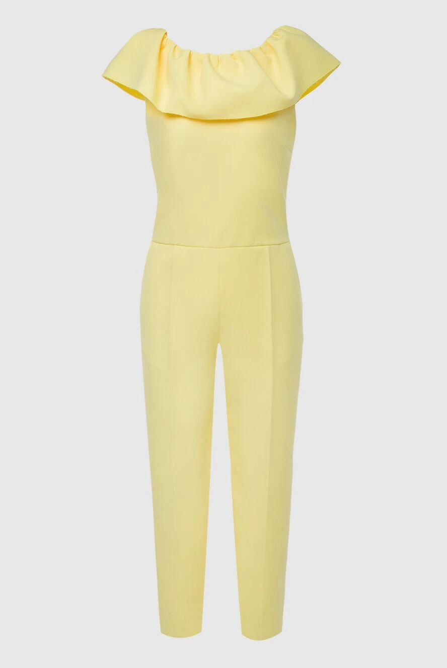 MSGM woman women's yellow jumpsuit купить с ценами и фото 166865 - photo 1