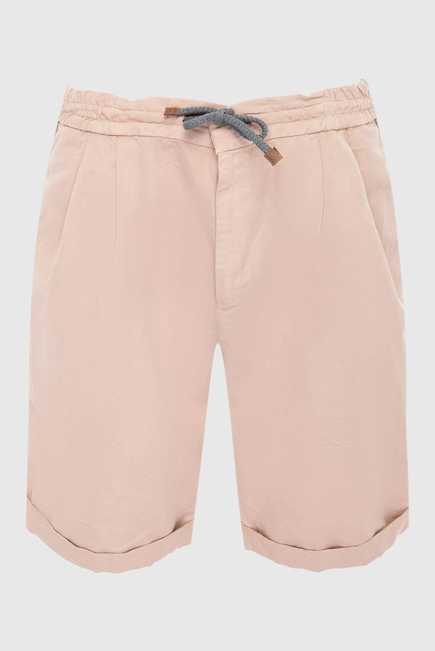 Brunello Cucinelli summer shorts made of linen and cotton blend with soft waistline 166933 - photo 1