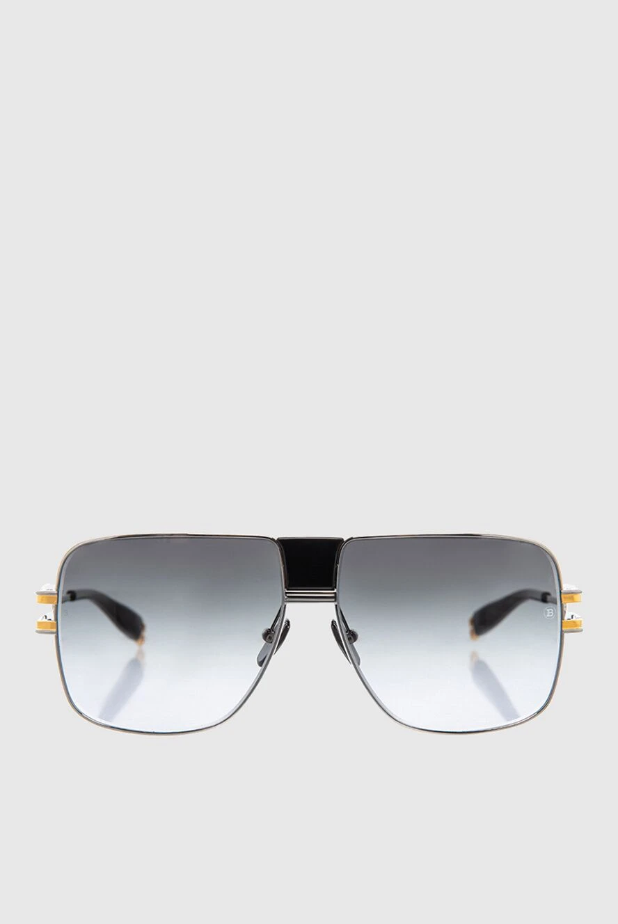 Balmain man gray metal glasses for men купить с ценами и фото 167095 - photo 1