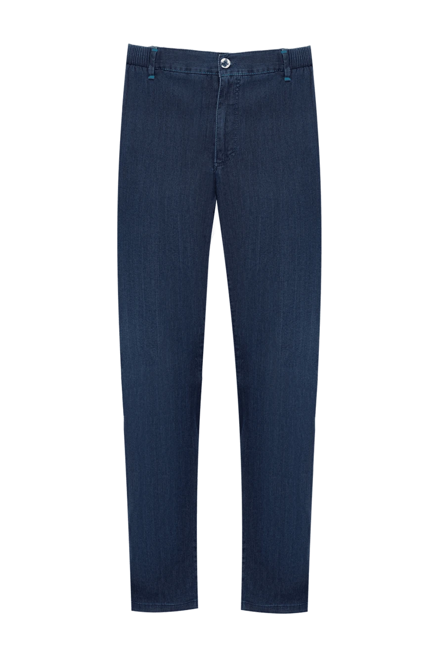 Zilli man cotton and polyamide blue jeans for men купить с ценами и фото 167168 - photo 1