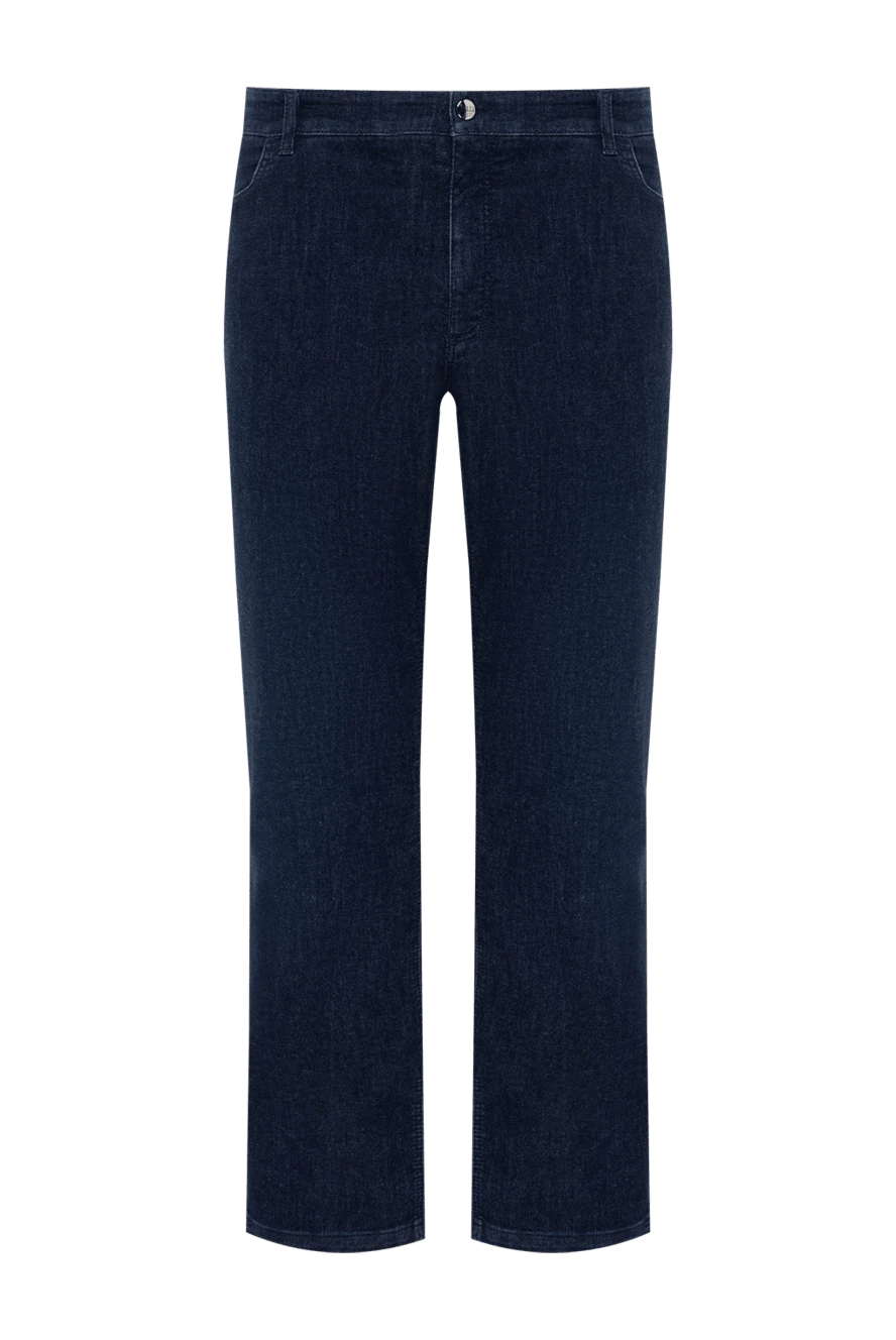 Zilli man cotton and polyamide blue jeans for men купить с ценами и фото 167180 - photo 1