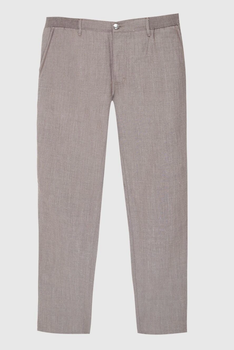 Zilli men's beige cotton pants 167213 - photo 1