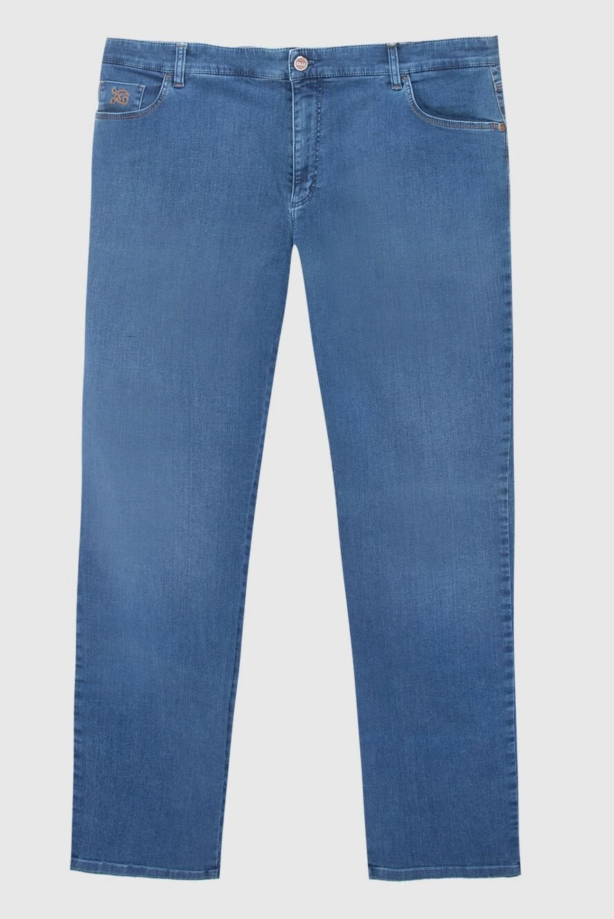 Zilli ерлерге арналған көк мақта джинсы 167272 - фото 1