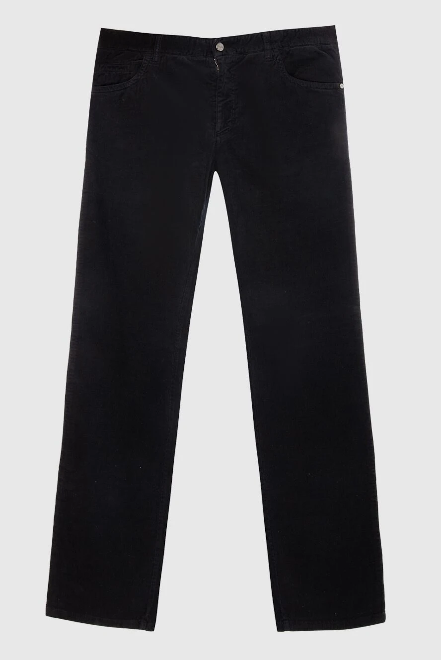 Zilli man cotton and polyamide jeans black for men купить с ценами и фото 167295 - photo 1