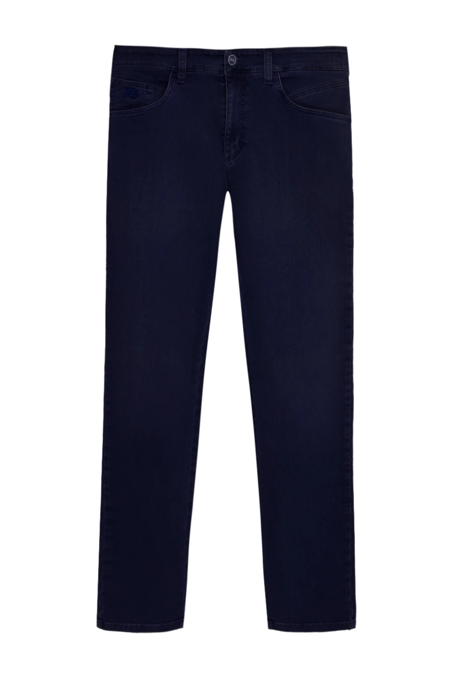 Zilli man blue cotton jeans for men купить с ценами и фото 167300 - photo 1