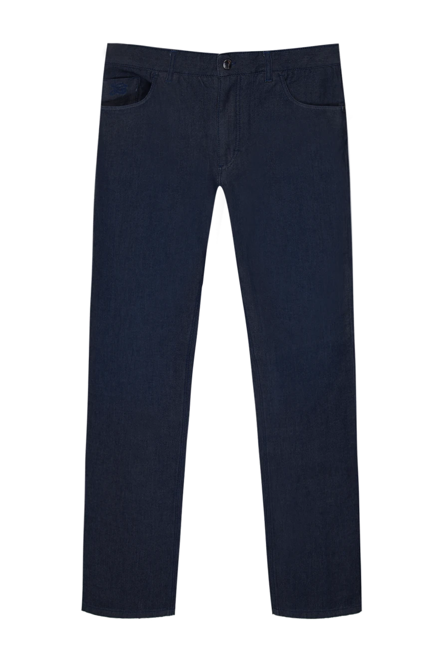 Zilli man cotton and polyamide blue jeans for men купить с ценами и фото 167323 - photo 1