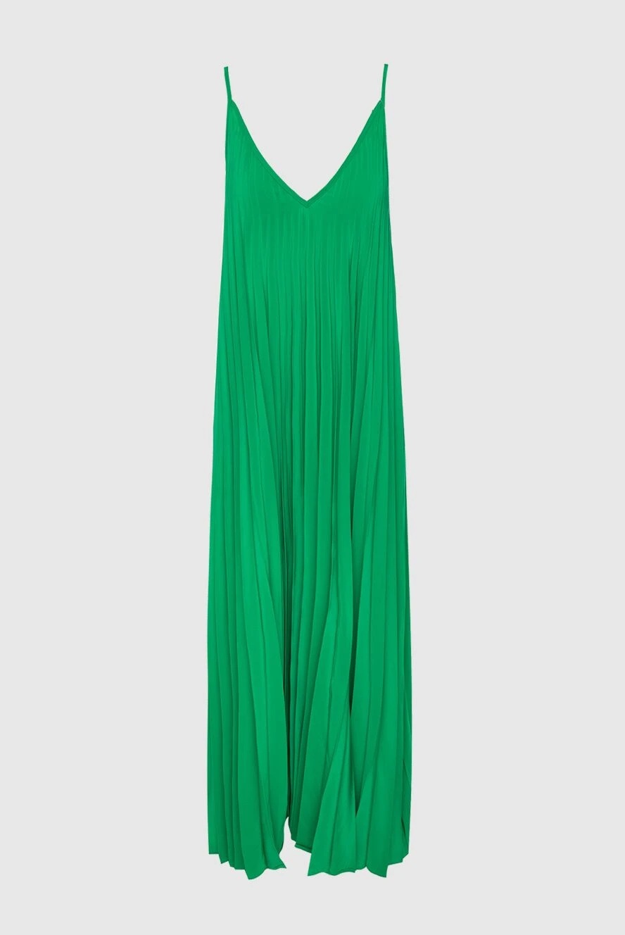 P.A.R.O.S.H. woman green polyamide dress for women купить с ценами и фото 167375 - photo 1