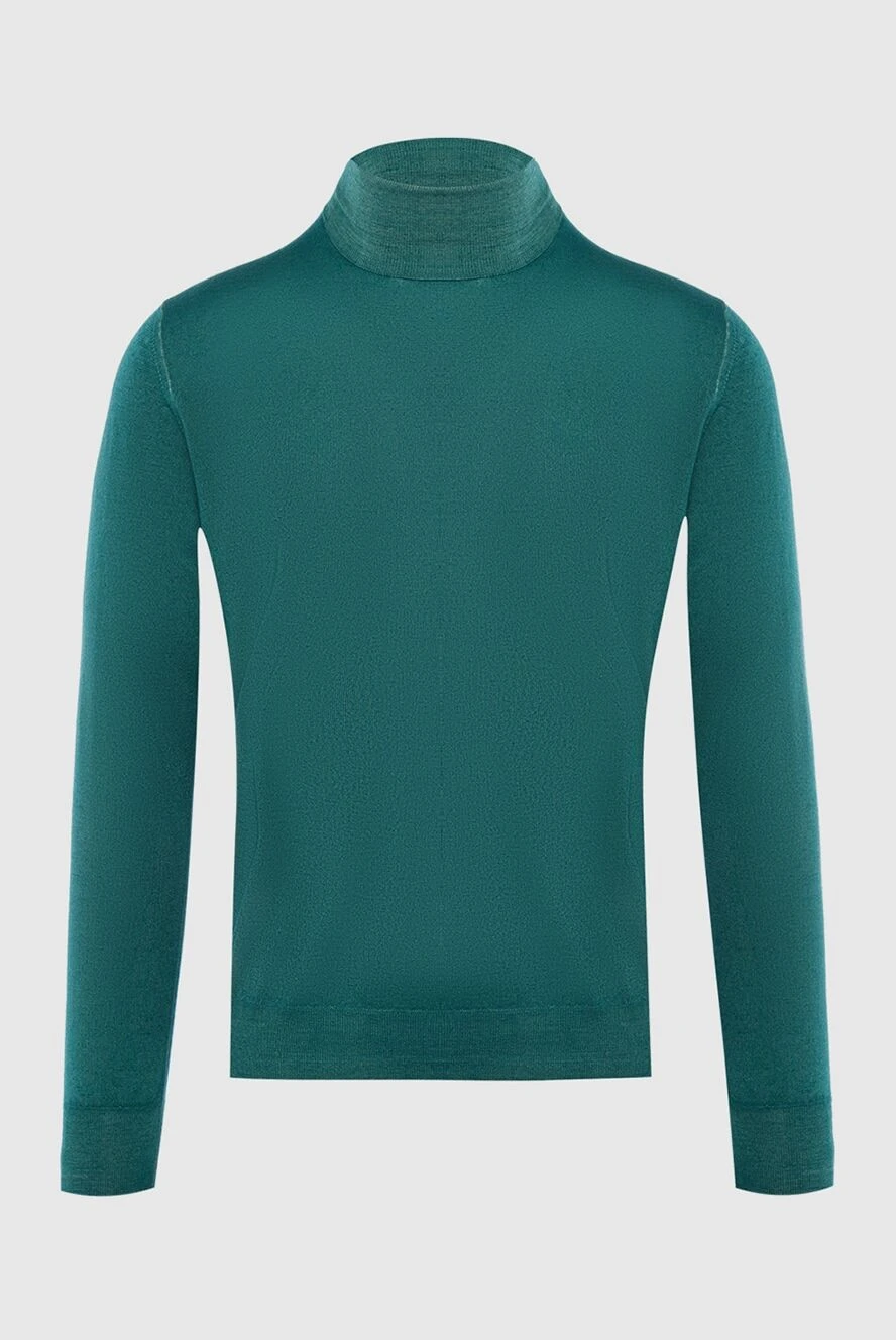 Zilli man golf men's cashmere and silk green купить с ценами и фото 167649 - photo 1