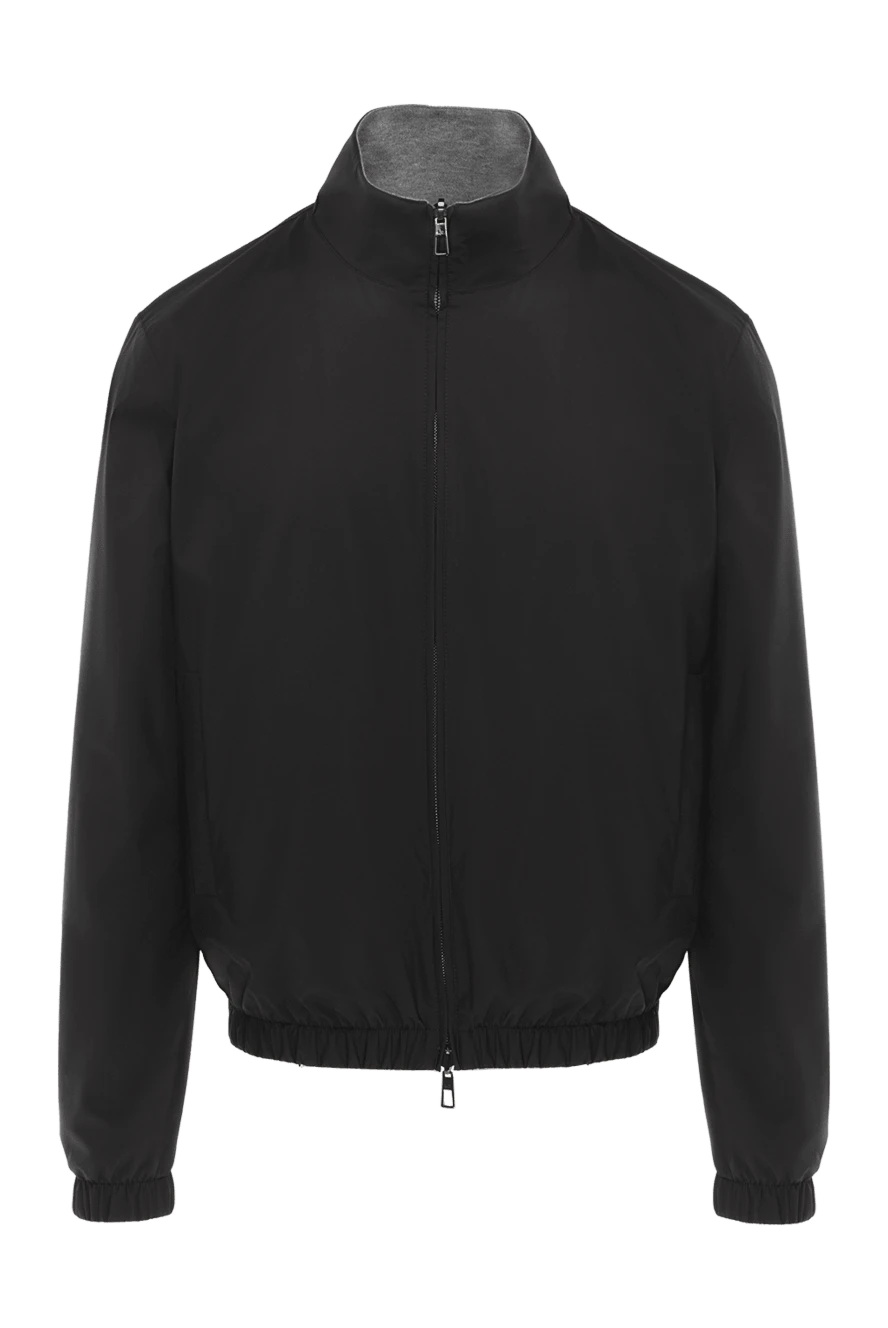 Loro Piana man black polyamide jacket for men купить с ценами и фото 167736 - photo 1