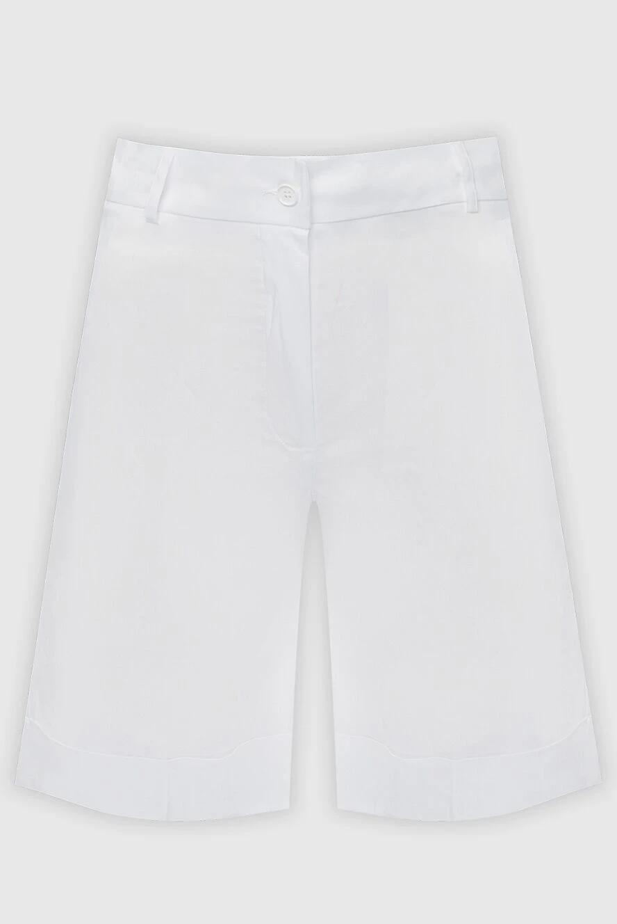 D.Exterior woman white cotton shorts for women купить с ценами и фото 167774 - photo 1