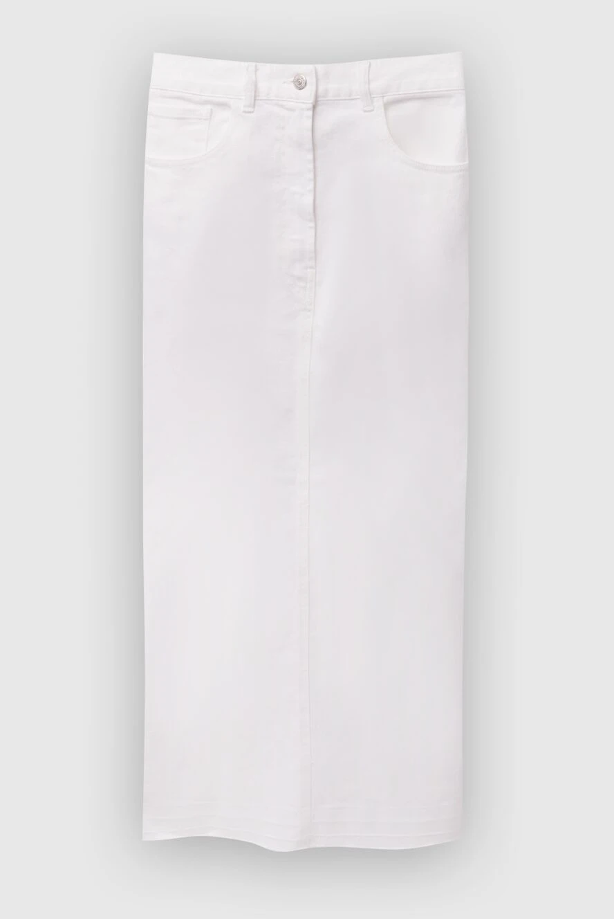 Forte dei Marmi Couture woman white cotton skirt for women купить с ценами и фото 167794 - photo 1