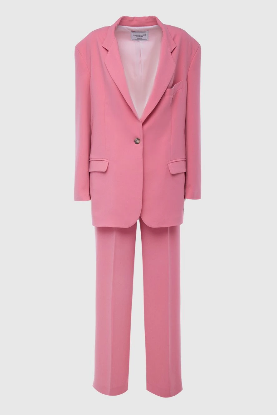 Forte dei Marmi Couture woman women's pink polyester pantsuit купить с ценами и фото 167803 - photo 1