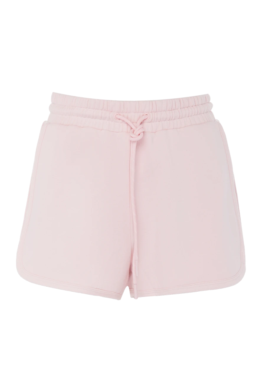 Zimmermann шорты из хлопка и полиэстера розовые женские 167936 - фото 1