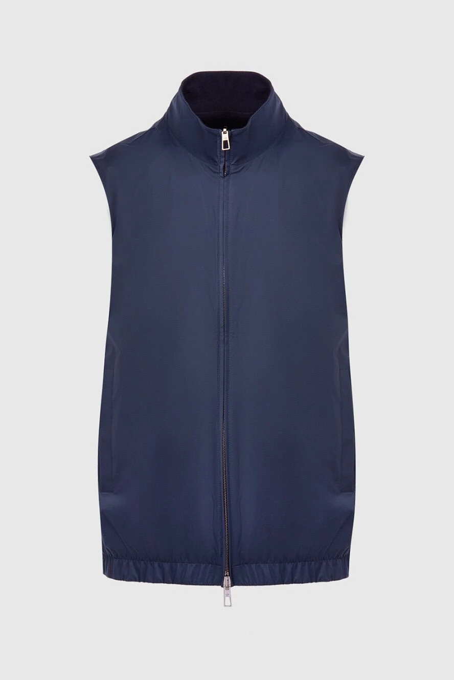 Loro Piana man nylon vest blue for men купить с ценами и фото 167987 - photo 1